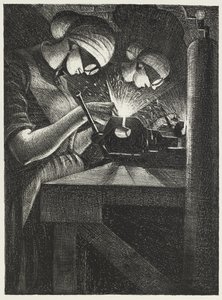 Acetylensvejsere, 1917