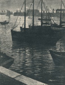 Havnen, 1919 af Christopher Richard Wynne Nevinson