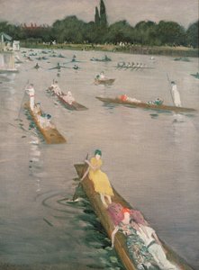 Regatta ved Henley af Christopher Richard Wynne Nevinson
