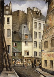 Rue St. Julien le Pauvre, Paris,