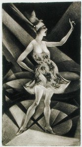 Taghaverne af Christopher Richard Wynne Nevinson