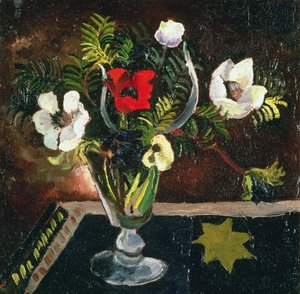 Stilleben af blomster af Christopher Wood