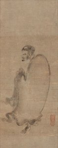Shakyamuni Descending the Mountain, 1400-tallet af Chuan Shinko