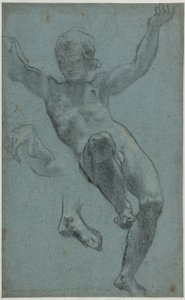 Studie af en ungdom til amor og psykes loggia af Cigoli