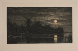 Måneskinsaften ved Tubæk af Cilius Johannes Konrad Andersen