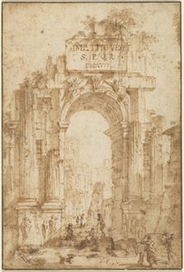 Titusbuen af Circle of Giovanni Paolo Panini