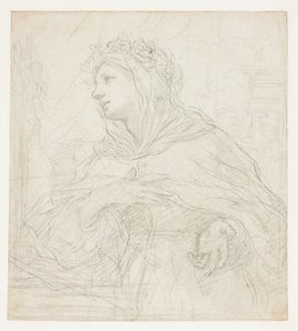 Undersøgelse af Santa Rosalia af Palermo af Ciro Ferri