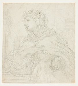 Undersøgelse af Santa Rosalia af Palermo af Ciro Ferri