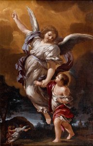 Skytsengelen efter Pietro da Cortona