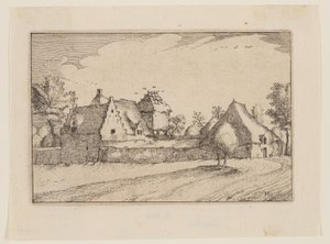En indhegnet gård