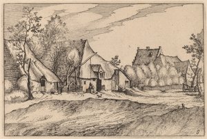 Gårde i en landsby