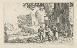 Tobias og englen siger farvel til Tobit og Anna Historien om Tobias (serietitel)