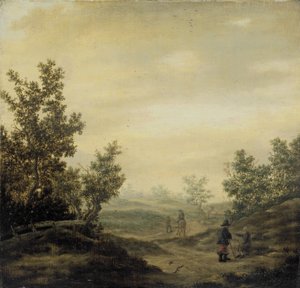 Vej i klitterne af Claes van Beresteyn (attributed to)