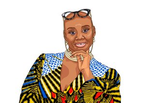 Andi Oliver, 2022 (digital) af Claire Huntley