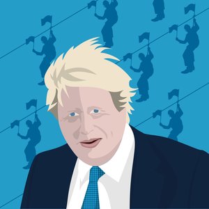 Boris Johnson og lynlåstråden
