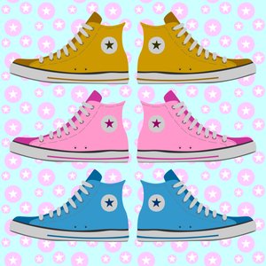 Converse Delight af Claire Huntley