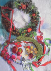 Fremstilling af juleguirlander af Claire Spencer