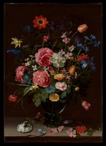 En buket blomster