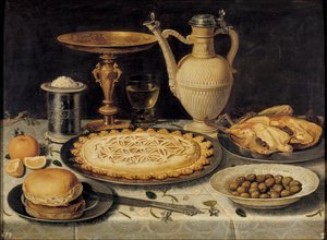 Nature morte - Stilleben - Maleri af Clara Peeters (1594-1658)