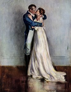 Ae Fond Kiss (farve litho)