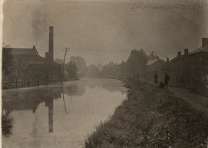 Langs den gamle kanal, 1896.