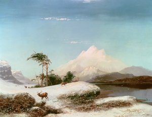 Det skotske højland, 1873 af Clarence Roe