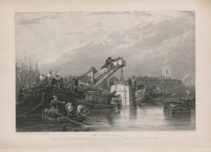 Dykkerklokken brugt ved Thames Tunnel af Clarkson Frederick Stanfield