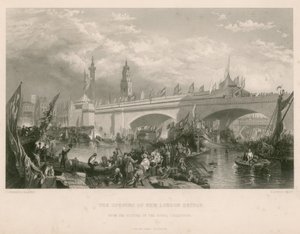 Åbningen af New London Bridge af Clarkson Frederick Stanfield