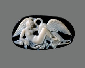 Leda and the Swan Cameo, 3rd cen. AD. dani