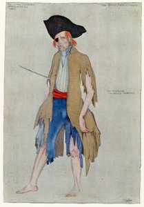 Tiggerens Opera, Tiggeren (farve litho)