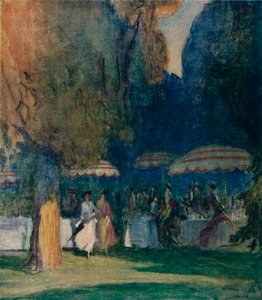 I Kensington Gardens, 1914 af Claude Allin Shepperson