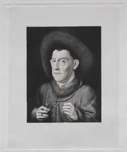 Mand med en lyserød af Claude Ferdinand Gaillard