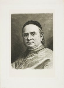 Monsignor Pie, biskop af Poitiers af Claude Ferdinand Gaillard