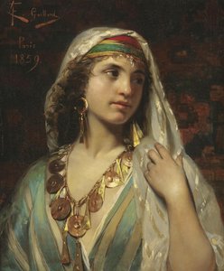 Odalisken af Claude Ferdinand Gaillard