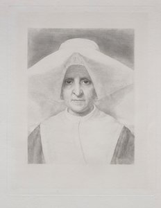 Søster Rosalie, set forfra.