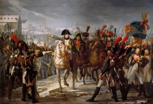Napoleons tale til 2. korps af Grande Armée før angrebet på Augsburg den 12. oktober 1. af Claude Gautherot