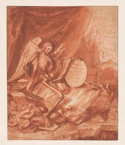 Forfængelighed-allegori af Claude Gillot