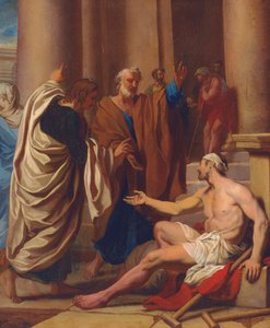 Sankt Peter helbreder den lamme