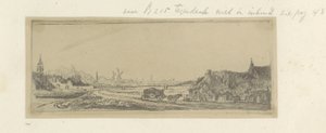 Landschap met een koets Samling af 85 originale tryk (serietitel)