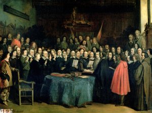 Eden om ratifikation af Munster-traktaten, 15. maj 1648, ca. 1837