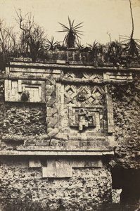 Nonneklostret, Uxmal af Claude Joseph Désiré Charnay