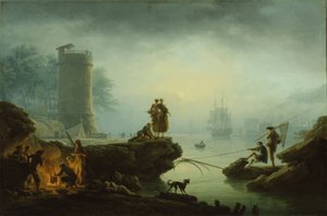Morgen af Claude Joseph Vernet