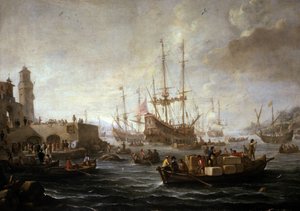 Havlandskab af Claude Joseph Vernet