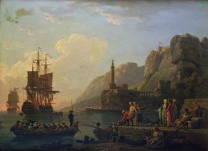 Havnen af Claude Joseph Vernet