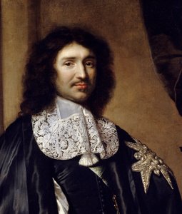 Detalje af: "" Portræt af Jean Baptiste (Jean-Baptiste) Colbert (1619-1683) Louis XIV