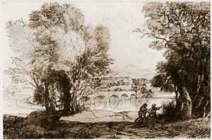 Et italiensk landskab, 1913. af Claude Lorrain