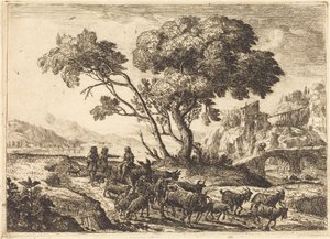 Afgang til Markerne af Claude Lorrain