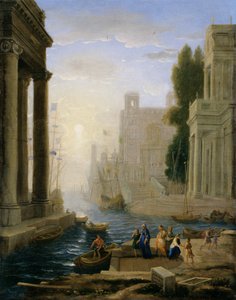 Indskibning af Sankt Paula af Claude Lorrain