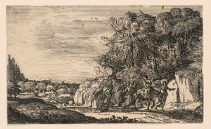 Flyvning til Egypten af Claude Lorrain