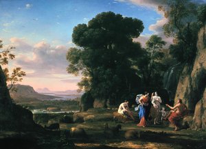 Paris dom 1645-1646 af Claude Lorrain